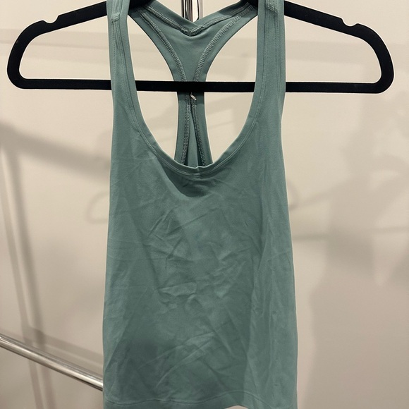 Mint Green Racerback Tank Top - Picture 1 of 3